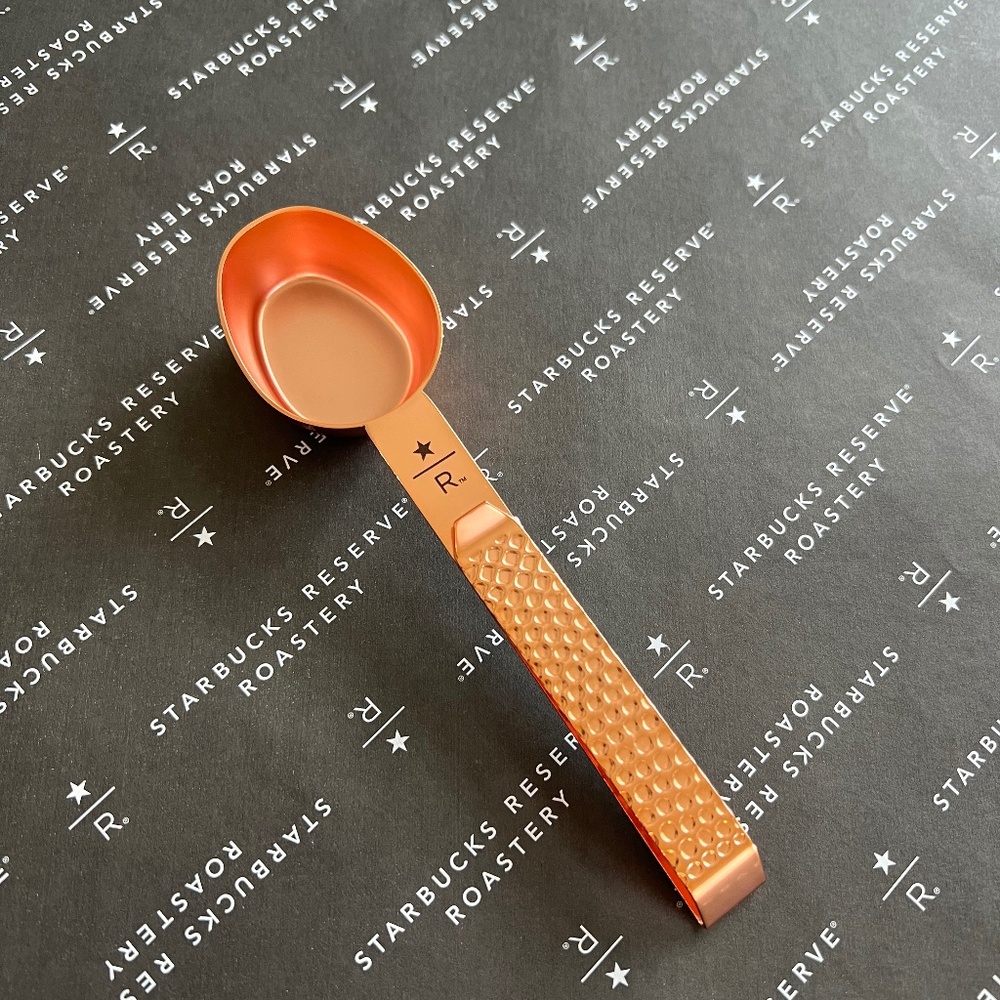 STARBUCKS RESERVE ROASTERY COFFEE METAL SCOOP- BRAND NEW WITH FREE SHIPPING